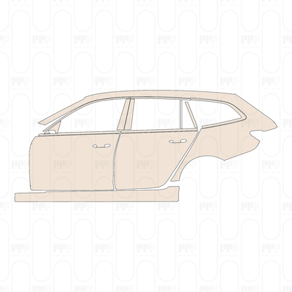 Pre-Cut PPF BMW 3 Series Touring Base 2024