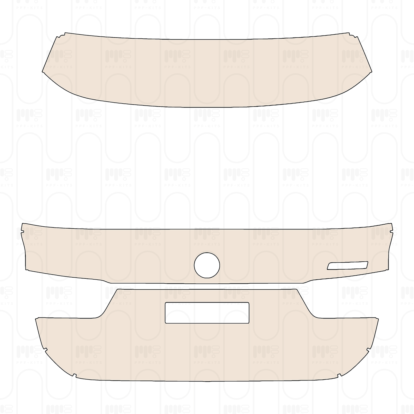 Pre-Cut PPF BMW 3 Series Touring Base 2024