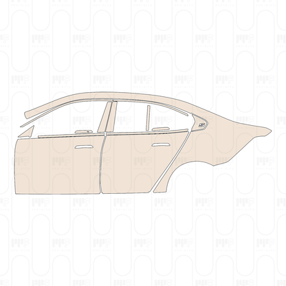 Pre-Cut PPF BMW i5 Sedan Standard Wheelbase Base 2025