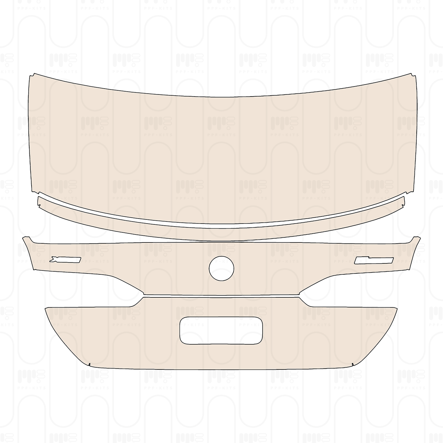 Pre-Cut PPF BMW i5 Sedan Standard Wheelbase Base 2025