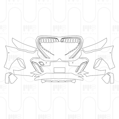 Pre-Cut PPF BMW i5 Sedan Extended Wheelbase M Sports Suit 2025