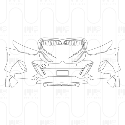 Pre-Cut PPF BMW i5 Sedan Extended Wheelbase M Sports Suit 2025