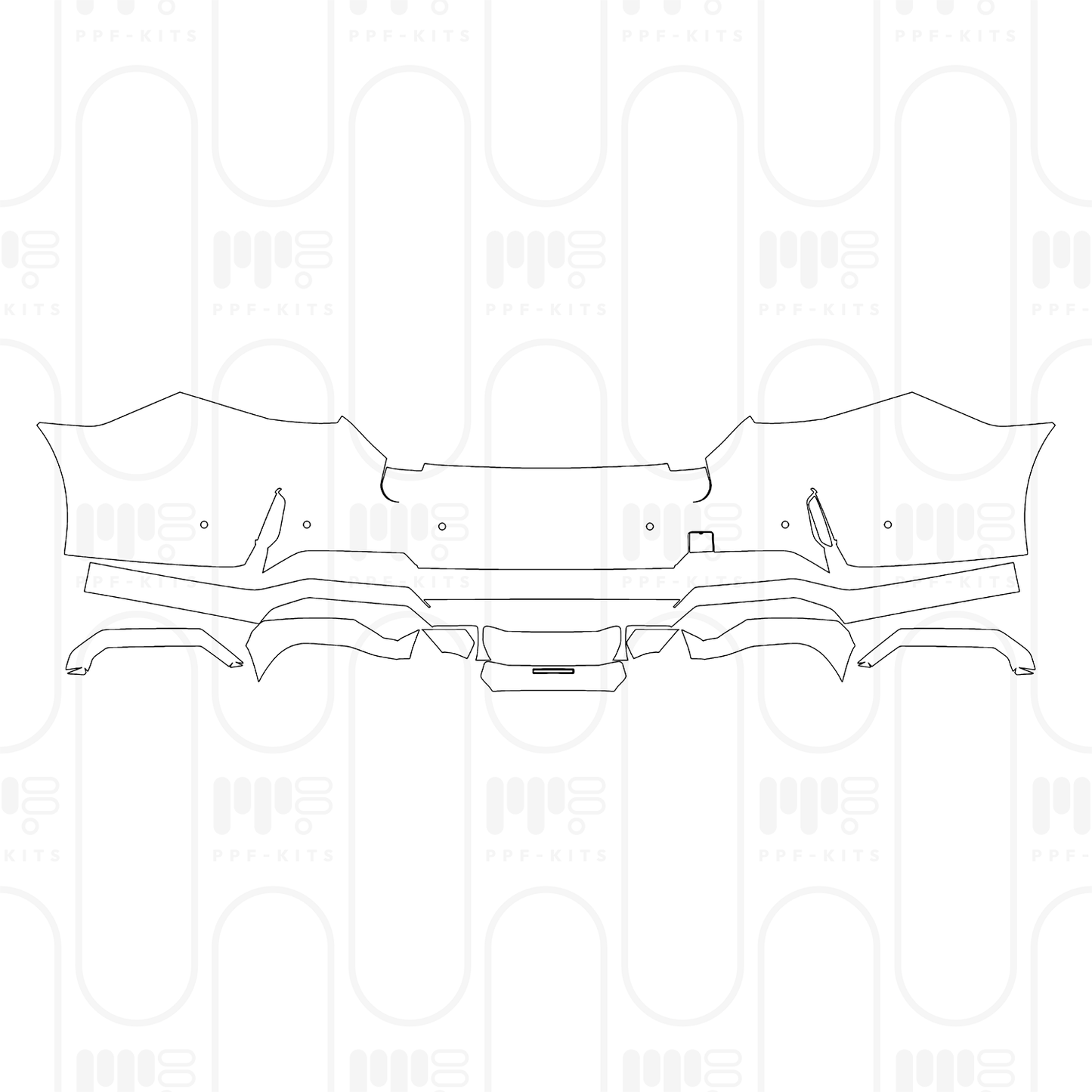 Pre-Cut PPF BMW i5 Sedan Extended Wheelbase M Sports Suit 2025