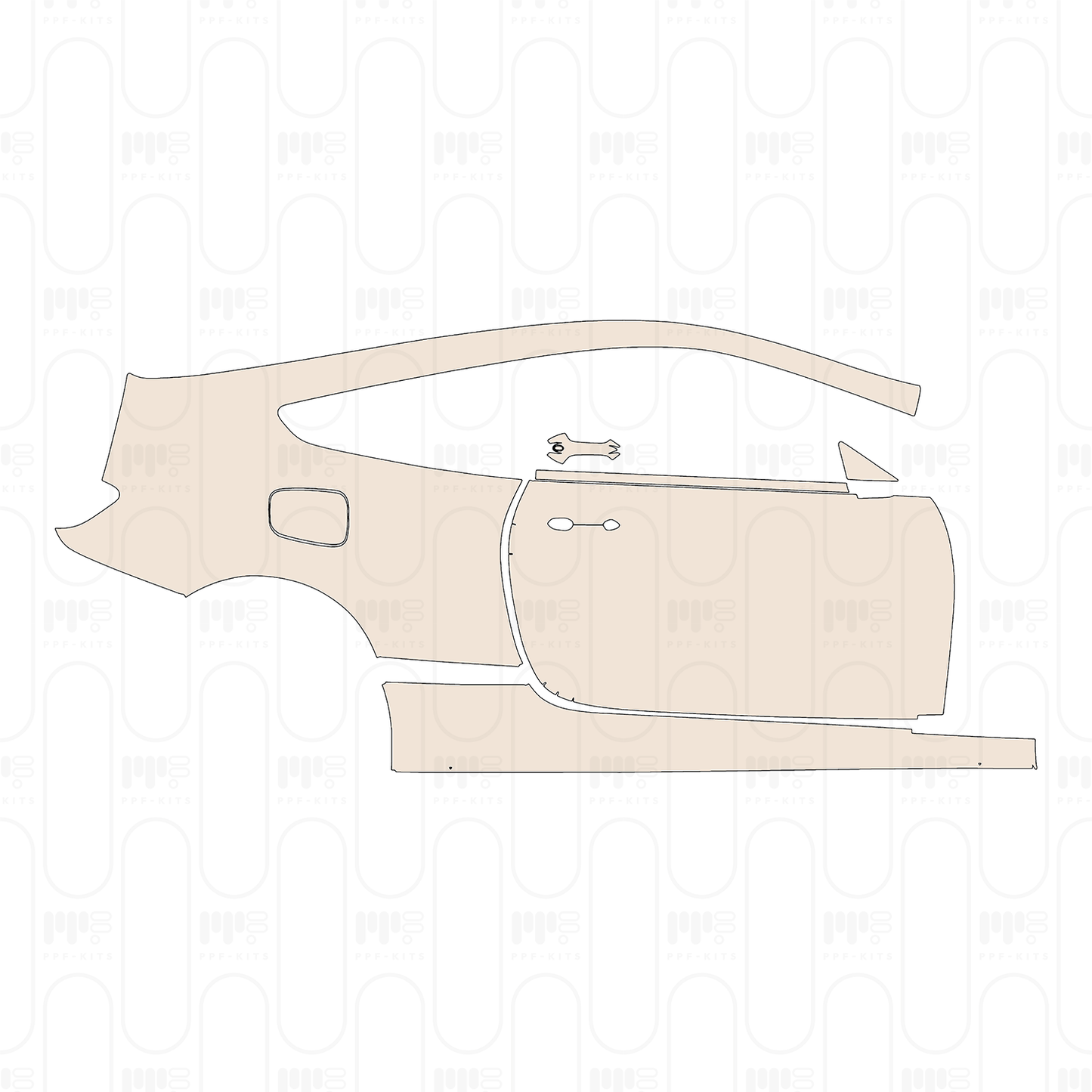 Pre-Cut PPF BMW 8 Series Coupe Sport 2024