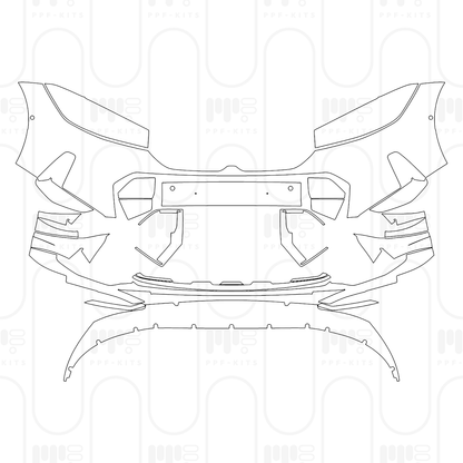 Pre-Cut PPF BMW Alpina B3 GT Sedan 2025