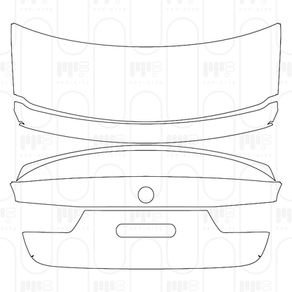Pre-Cut PPF BMW Alpina B3 GT Sedan 2025