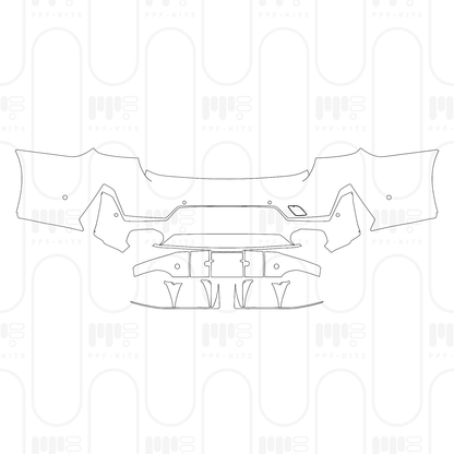 Pre-Cut PPF BMW Alpina B3 GT Sedan 2025