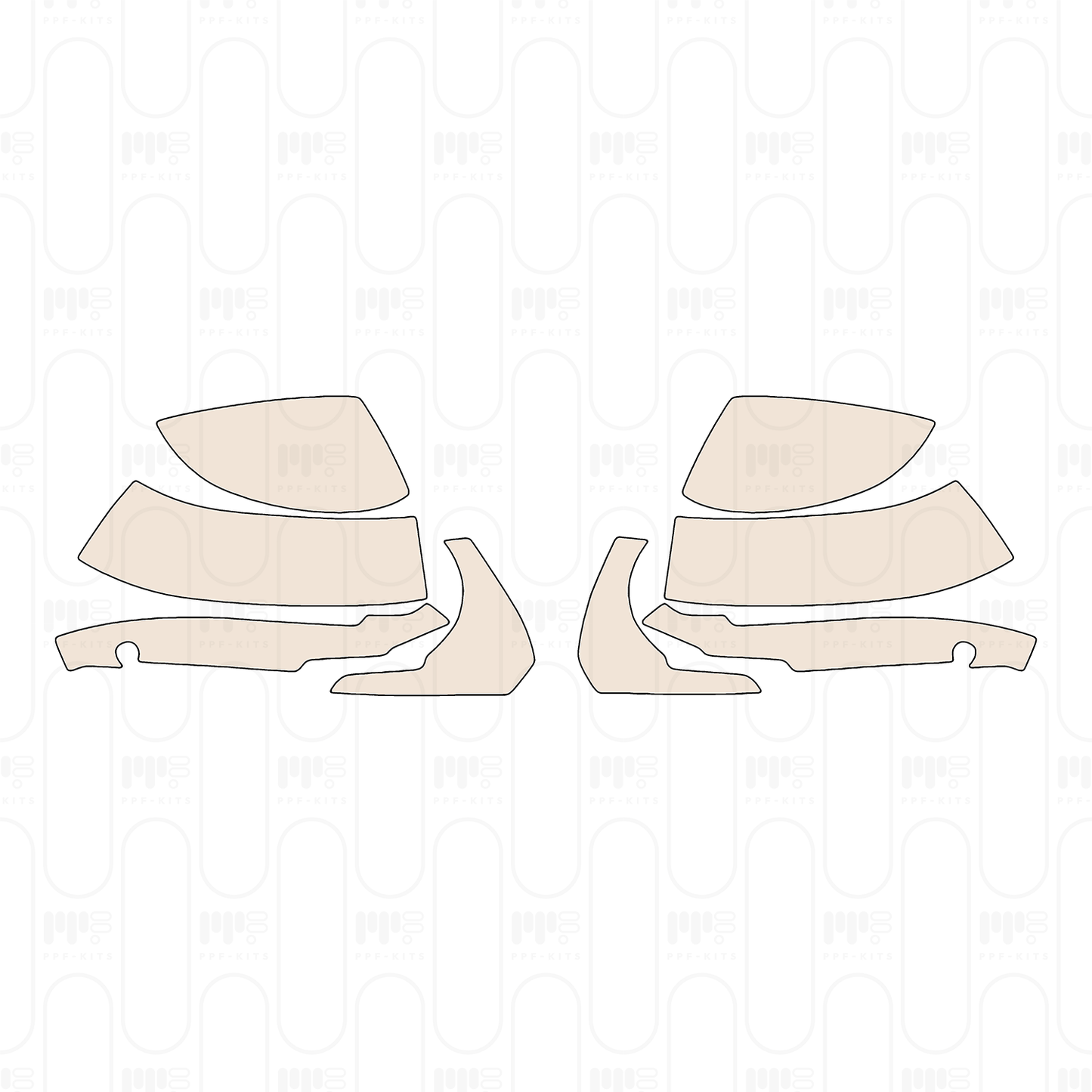 Pre-Cut PPF BMW X7 Luxury 2025