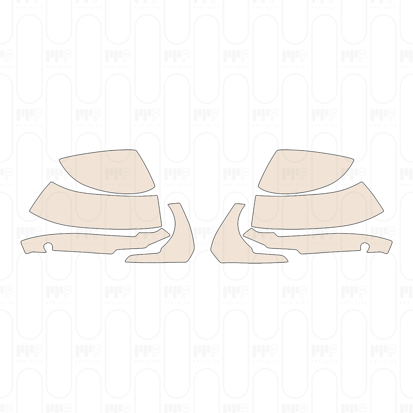 Pre-Cut PPF BMW X7 Luxury 2025