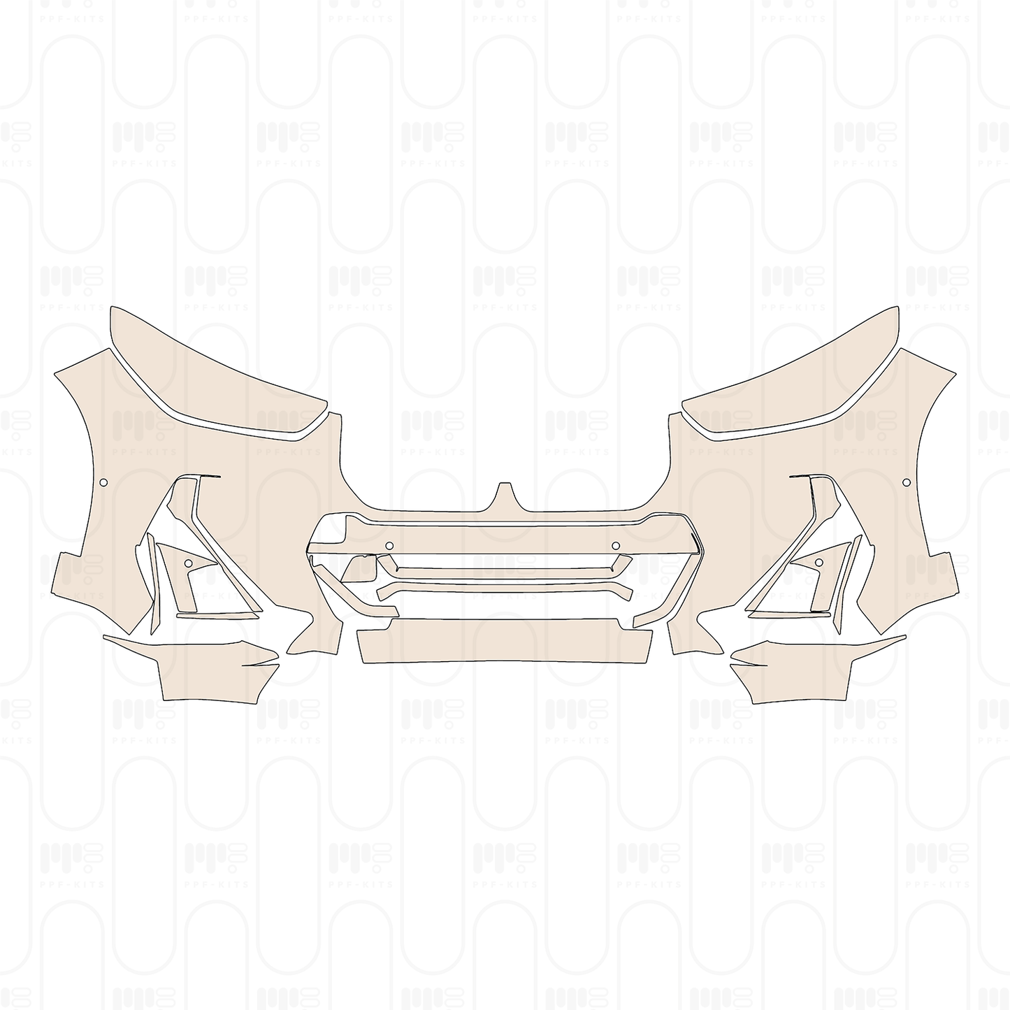 Pre-Cut PPF BMW X1 Standard Wheelbase M Sport 2024