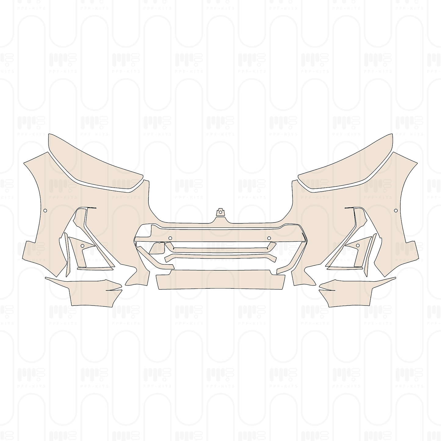 Pre-Cut PPF BMW X1 Standard Wheelbase M Sport 2024