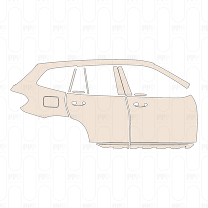 Pre-Cut PPF BMW X3 Standard Wheelbase xLine 2024