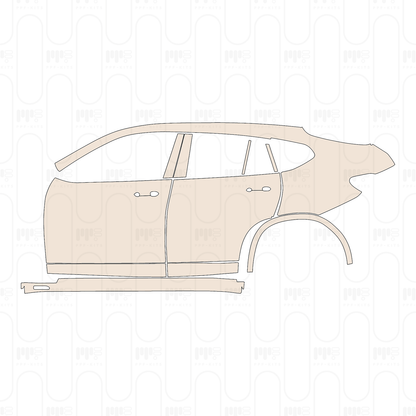 Pre-Cut PPF BMW X4 M 2025