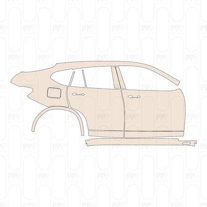 Pre-Cut PPF BMW X4 M 2025