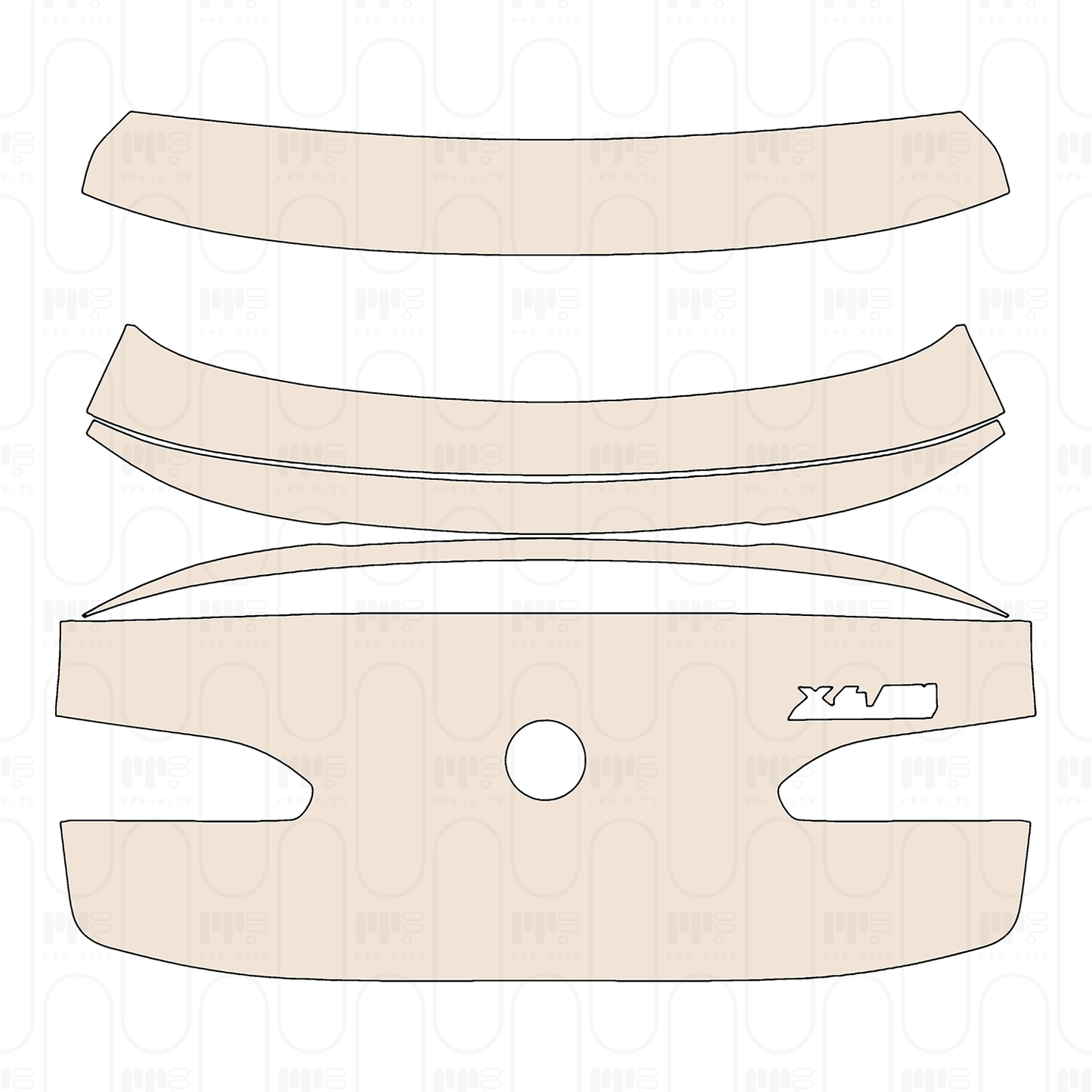 Pre-Cut PPF BMW X4 M 2025