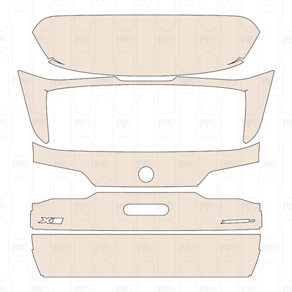 Pre-Cut PPF BMW X5 Standard Wheelbase xLine 2025