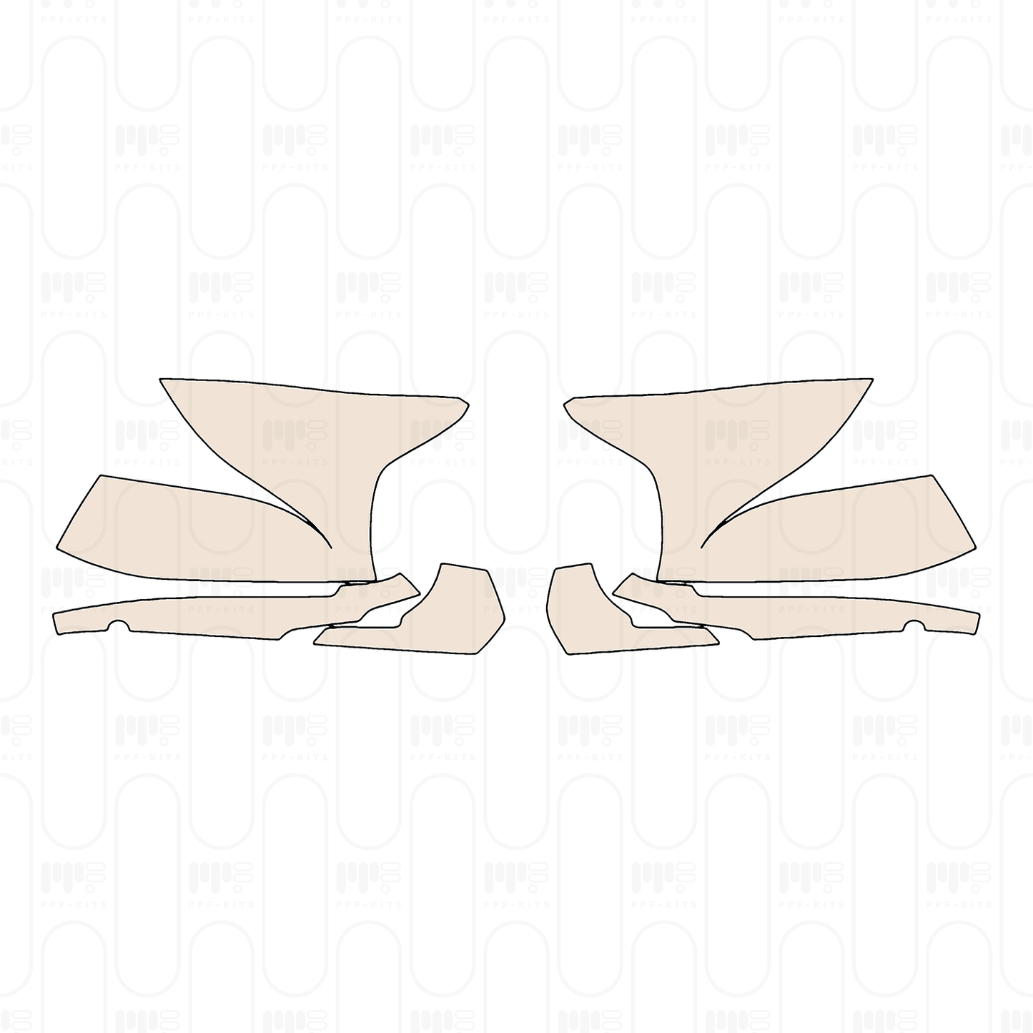 Pre-Cut PPF BMW X6 M Competition 2025