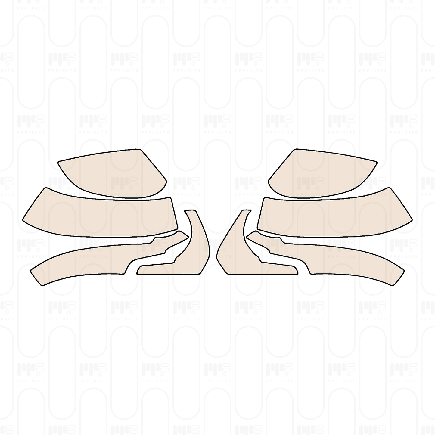 Pre-Cut PPF BMW X6 M Sport 2025