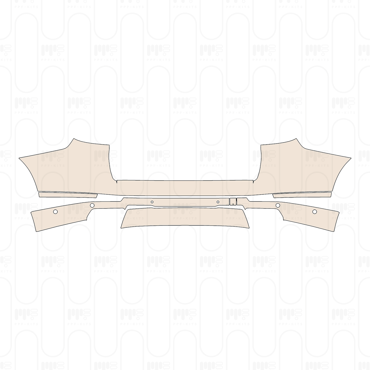 Pre-Cut PPF BMW X7 Luxury 2025