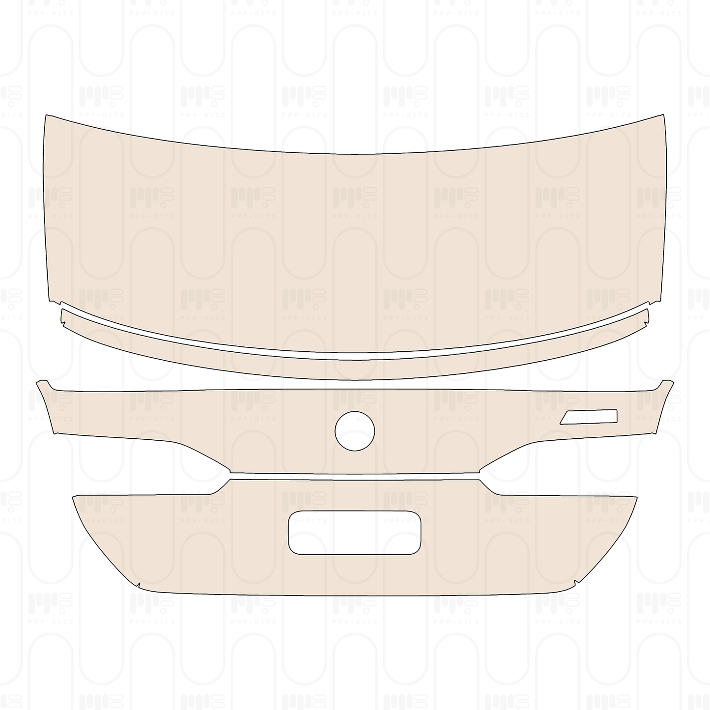 Pre-Cut PPF BMW 5 Series Sedan M5 2025