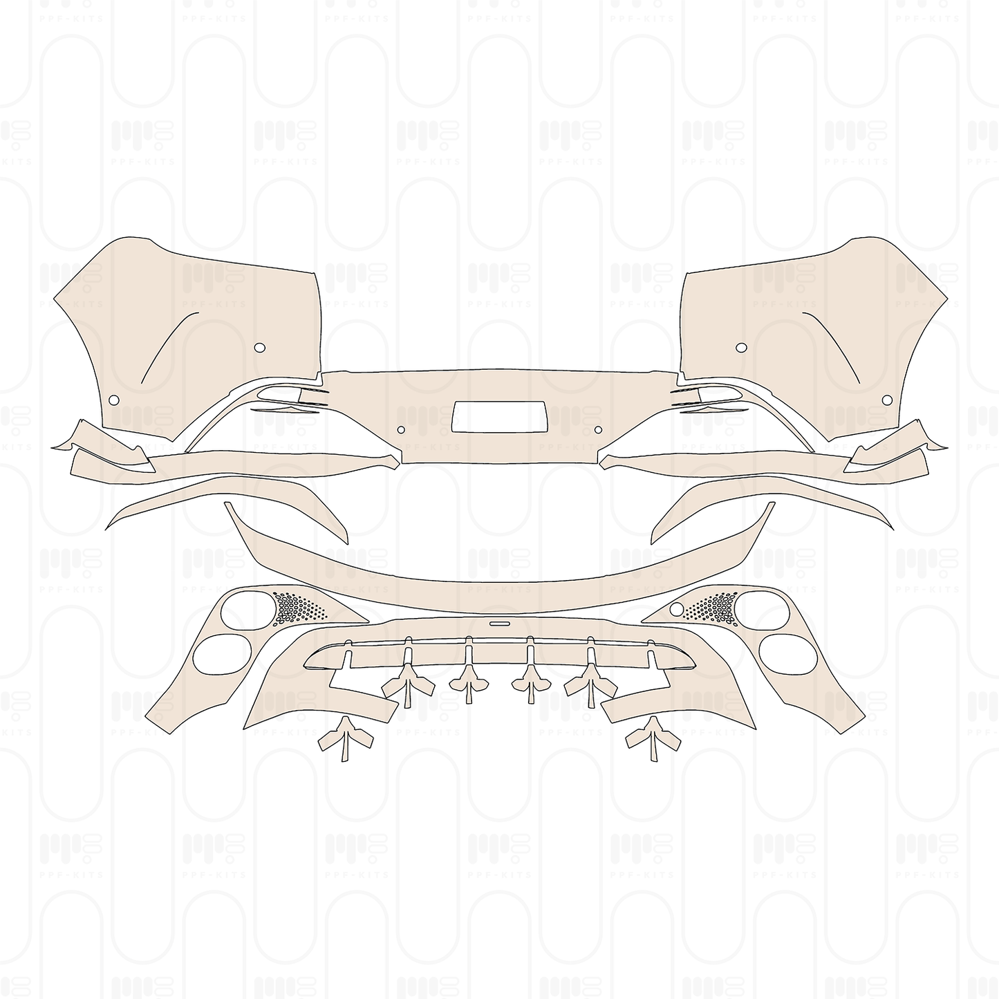 Pre-Cut PPF Aston Martin DBX S 2026