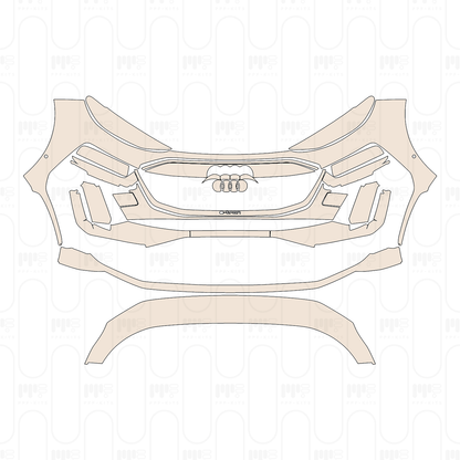 Pre-Cut PPF Audi Q6 e-tron Sportback S-Line 2026