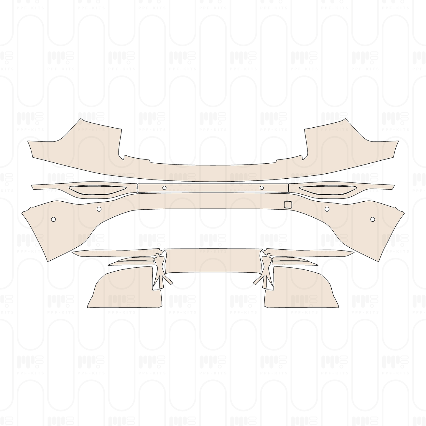 Pre-Cut PPF Audi Q6 e-tron Sportback S-Line 2026