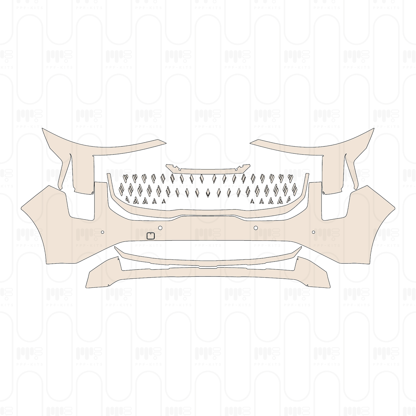 Pre-Cut PPF KIA Carnival (US) EX 2026