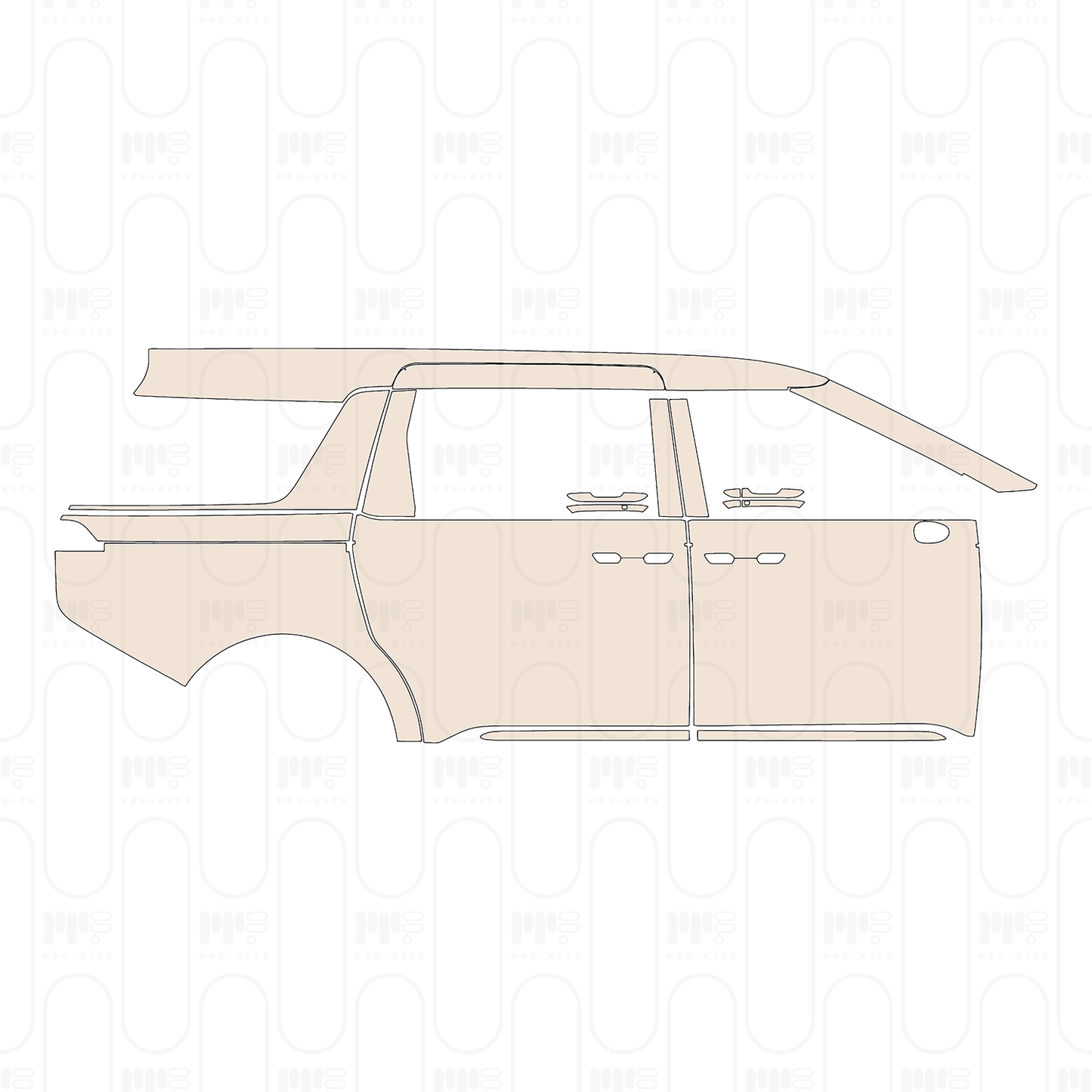 Pre-Cut PPF KIA Carnival (US) EX 2026