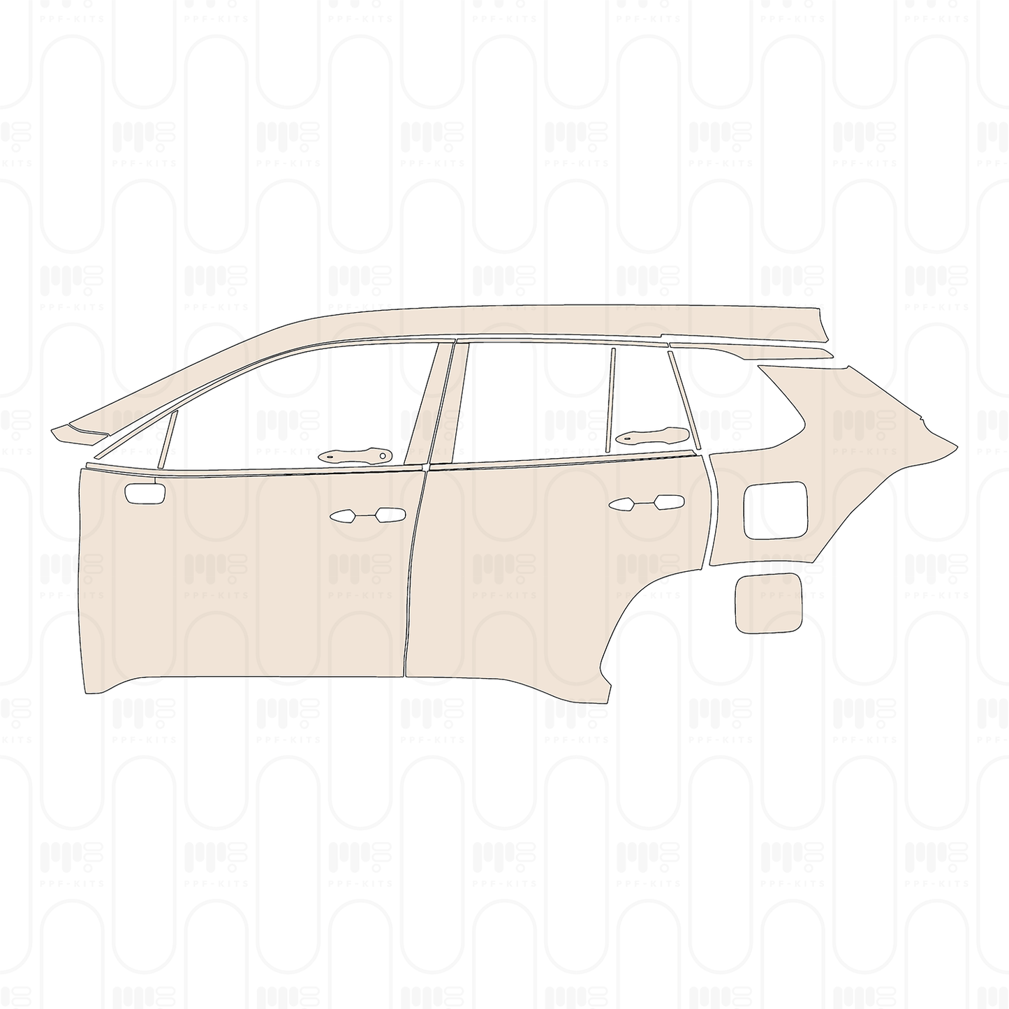 Pre-Cut PPF Toyota Corolla Cross (AU) GR SPORT 2026