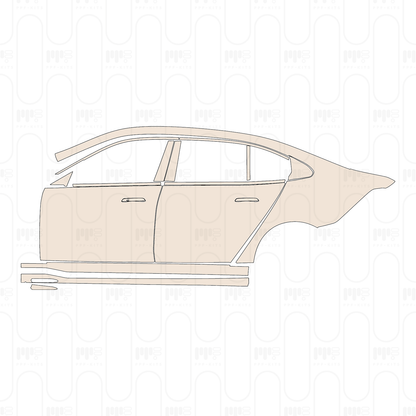 Pre-Cut PPF BMW 5 Series Sedan Extended Wheelbase Luxury 2026