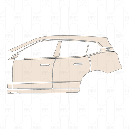 Pre-Cut PPF BMW iX Shadowline 2026