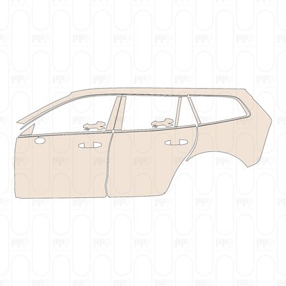 Pre-Cut PPF Volvo V60 Cross Country 2026