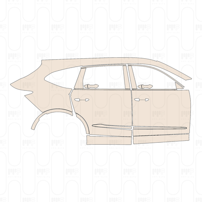 Pre-Cut PPF Acura MDX A-Spec 2022