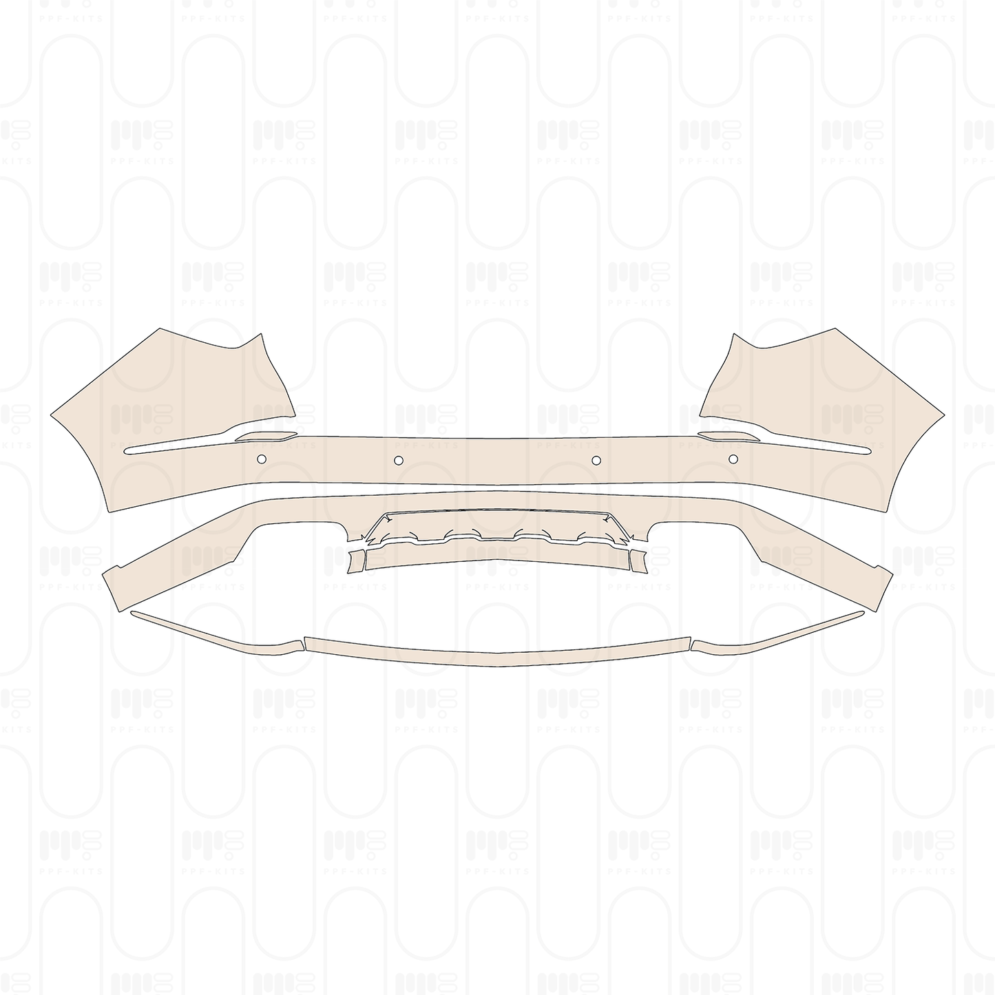 Pre-Cut PPF Acura MDX A-Spec 2022