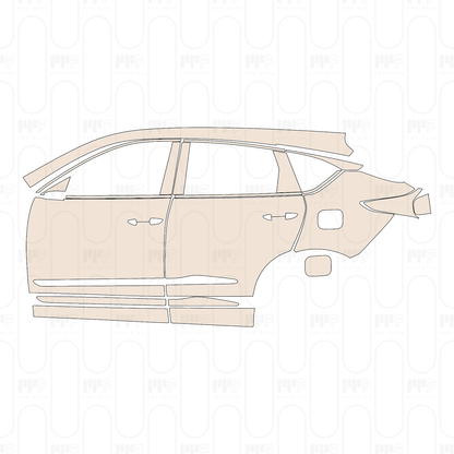 Pre-Cut PPF Acura RDX 2022