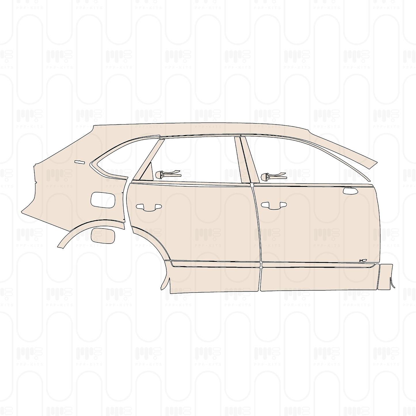 Pre-Cut PPF Bentley Bentayga Standard Wheelbase First Edition 2022