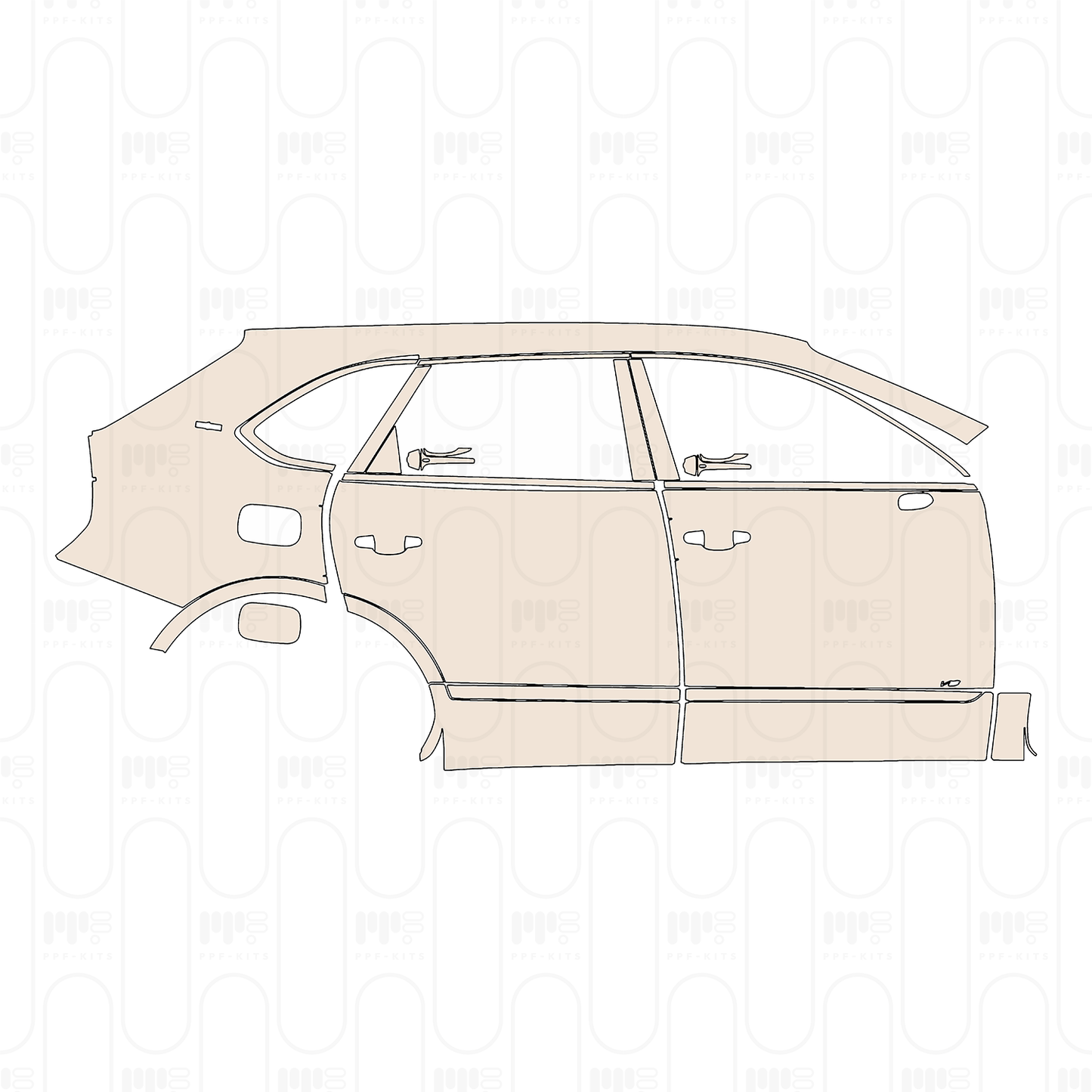 Pre-Cut PPF Bentley Bentayga Standard Wheelbase First Edition 2022