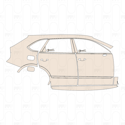 Pre-Cut PPF Bentley Bentayga Standard Wheelbase Speed 2022