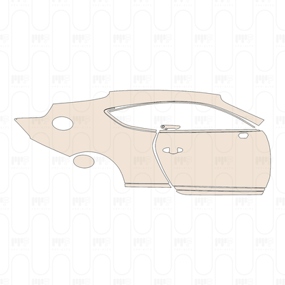 Pre-Cut PPF Bentley Continental GT Coupe 2022