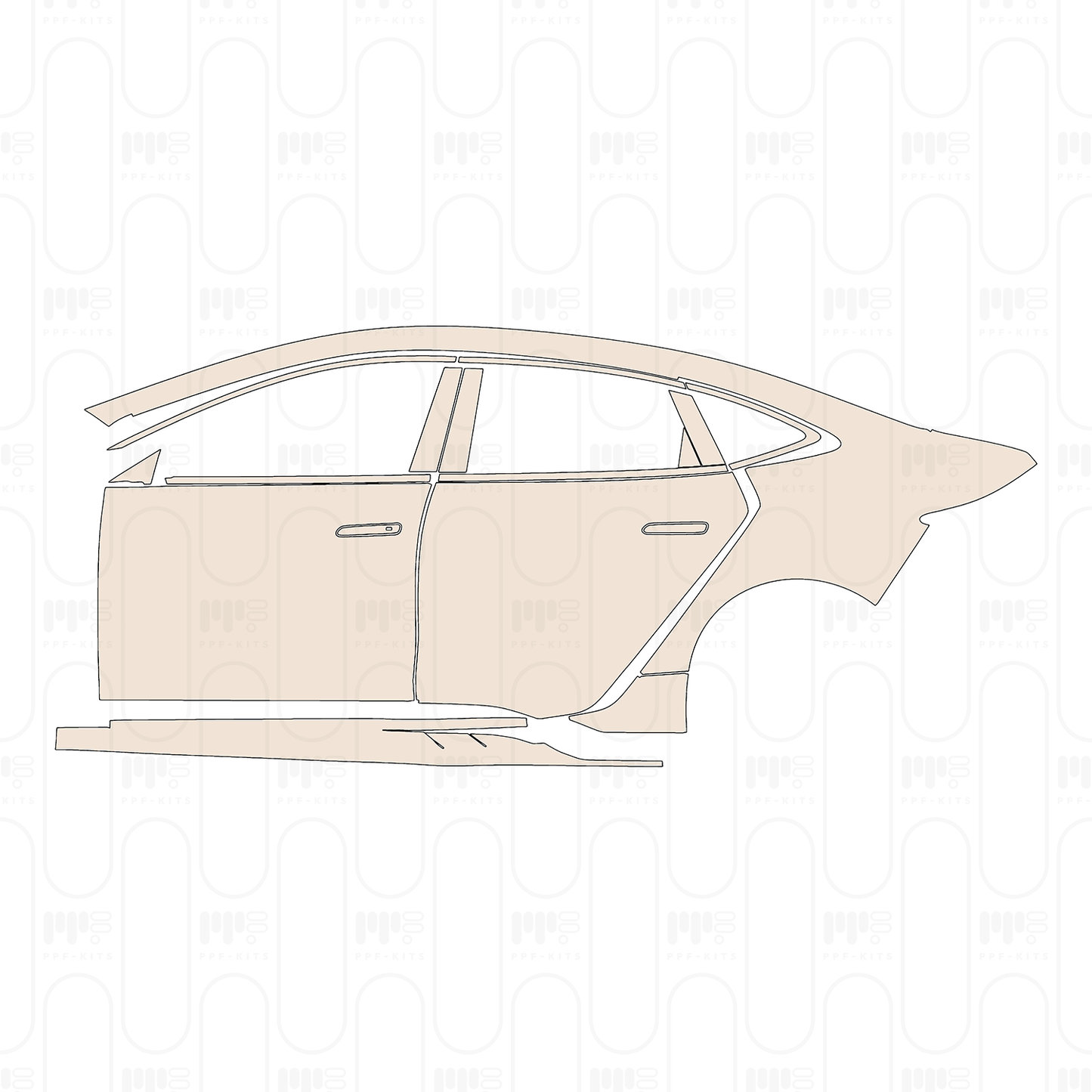 Pre-Cut PPF BYD Seal 2022