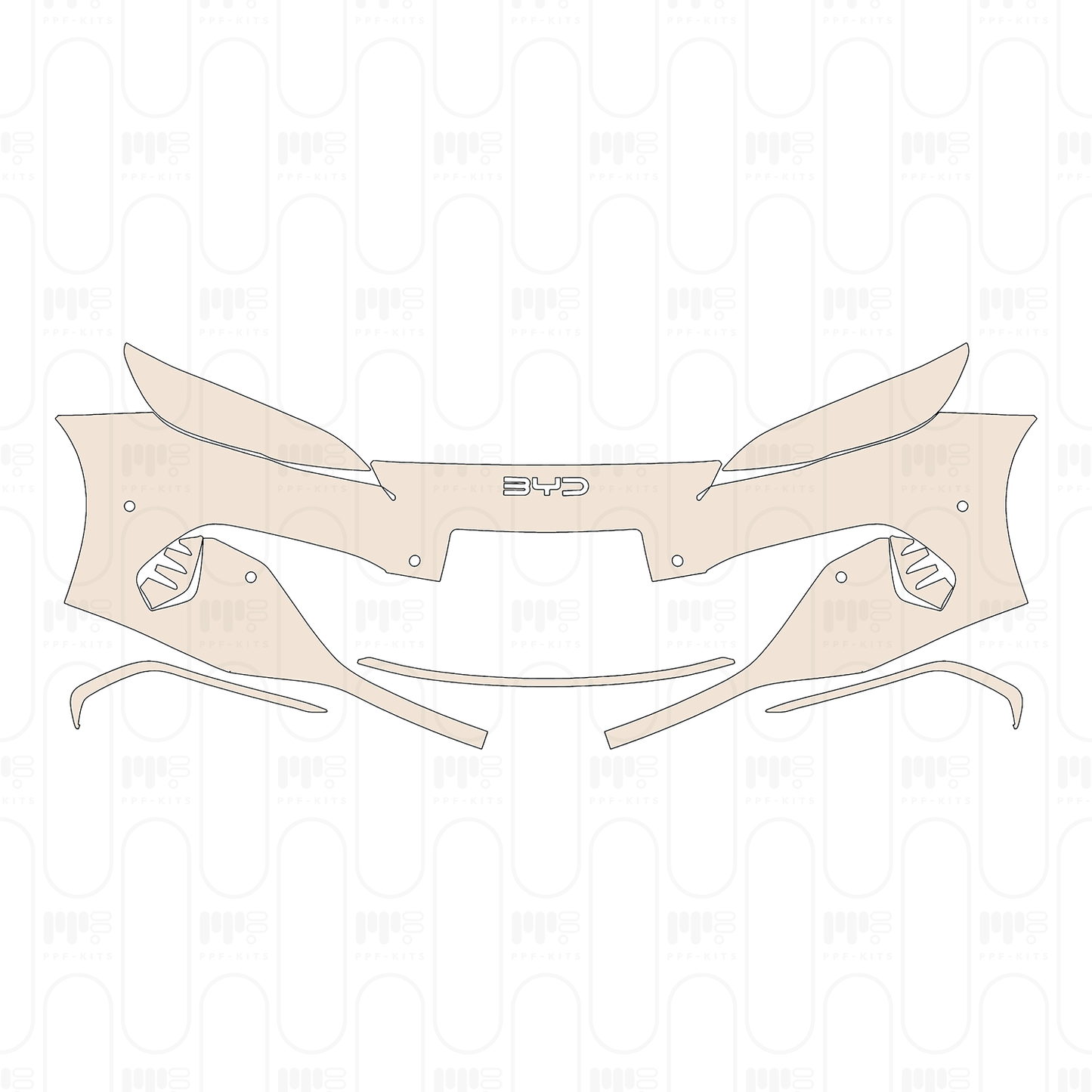 Pre-Cut PPF BYD Seal 06 DM-i Base 2024