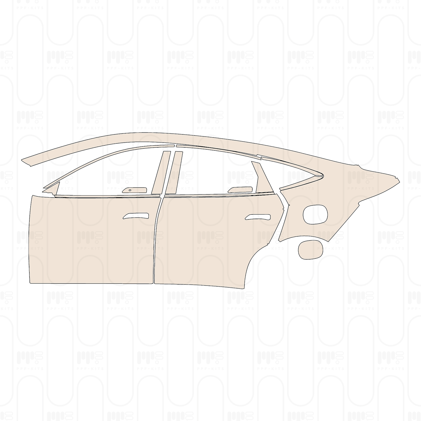 Pre-Cut PPF BYD Seal 06 DM-i Base 2024