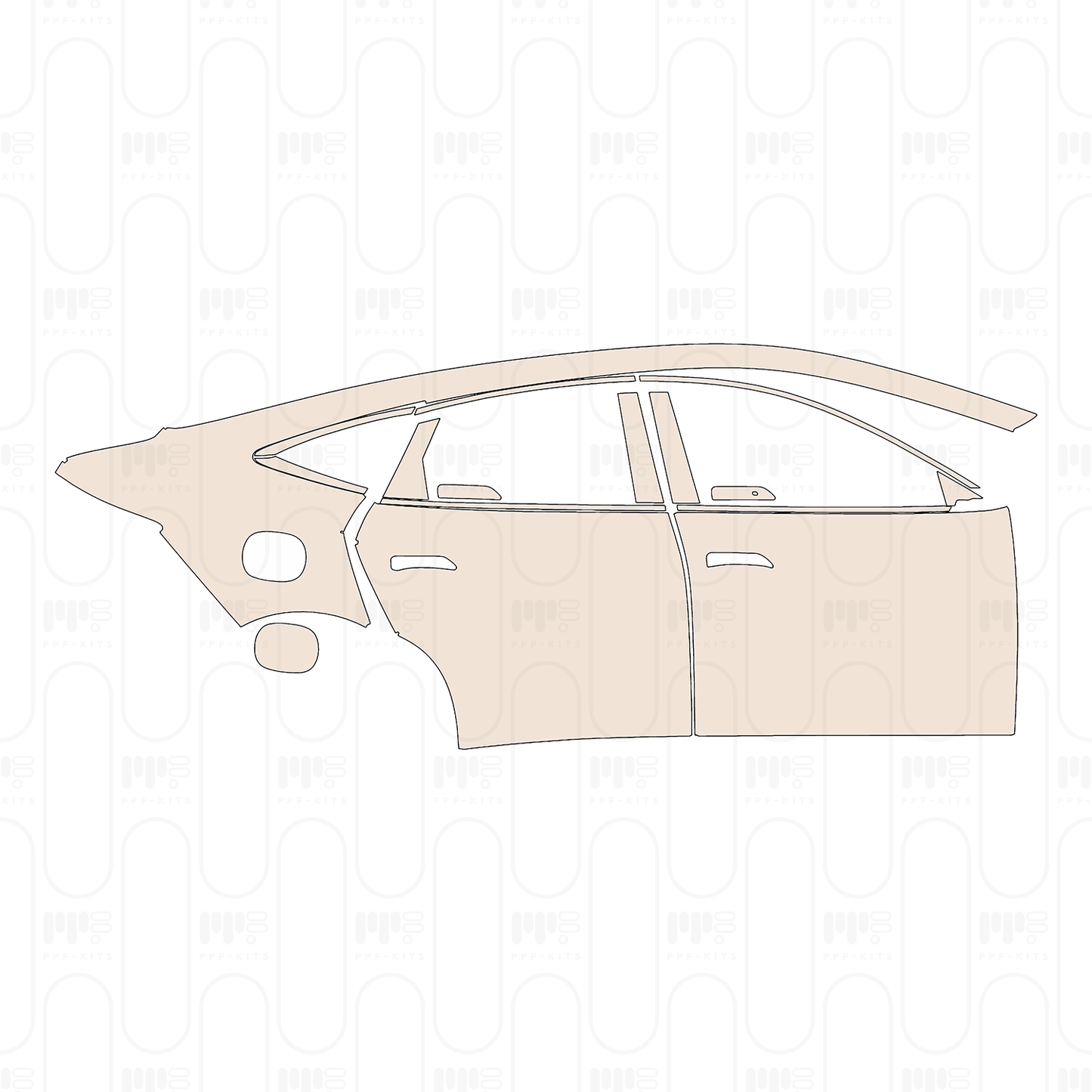 Pre-Cut PPF BYD Seal 06 DM-i Base 2024
