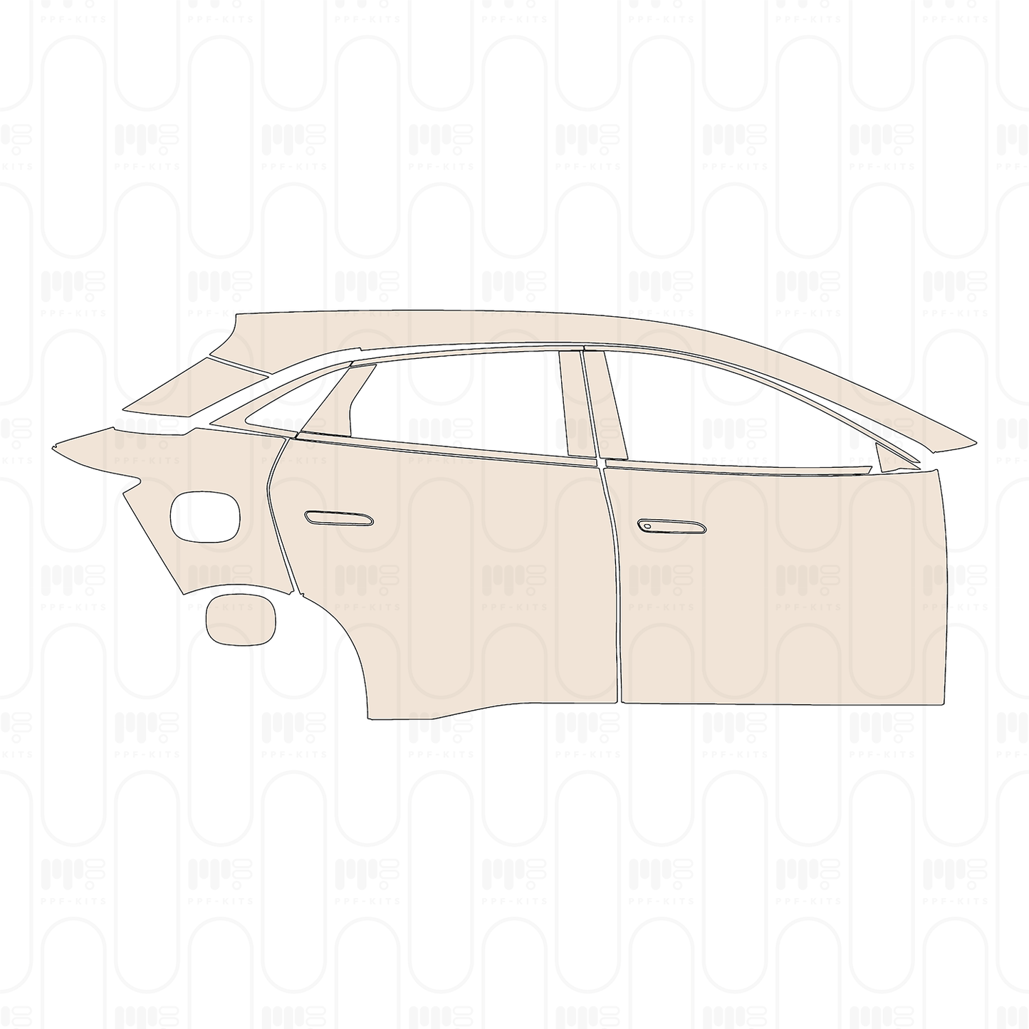 Pre-Cut PPF BYD Seal 06GT EV 2025