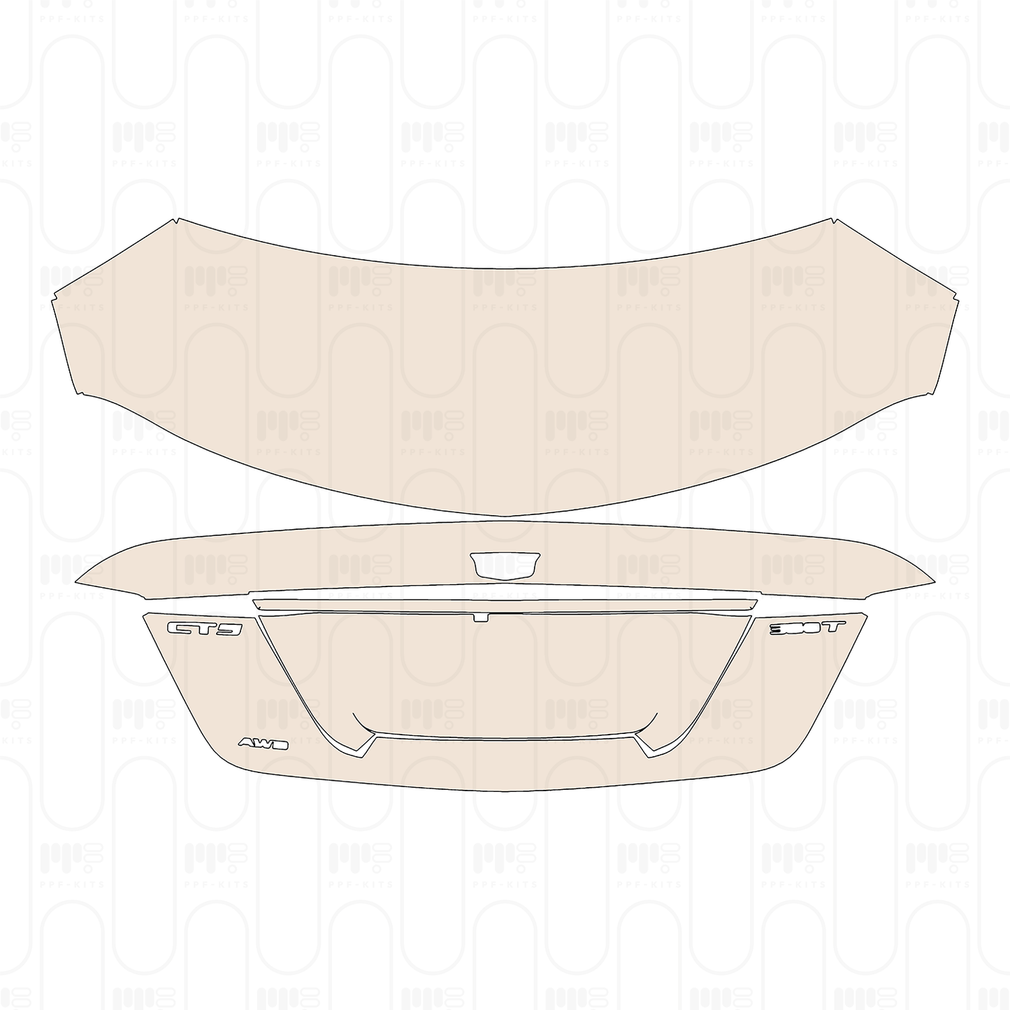 Pre-Cut PPF Cadillac CT5 (CN) Luxury 2022