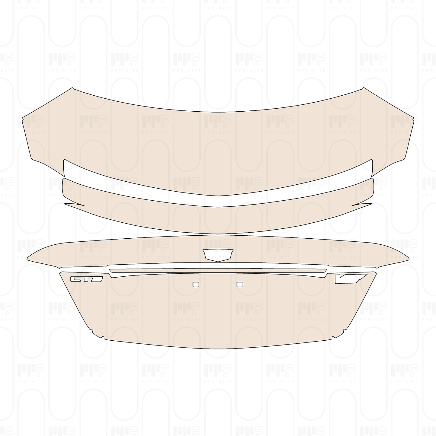 Pre-Cut PPF Cadillac CT5 V-Series Blakwing 2022
