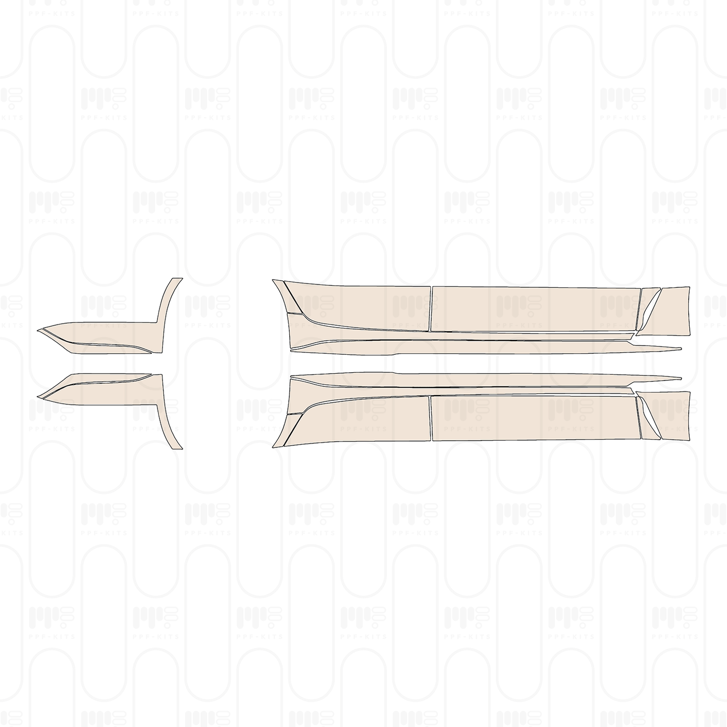 Pre-Cut PPF Cadillac CT5 V-Series Blakwing 2022