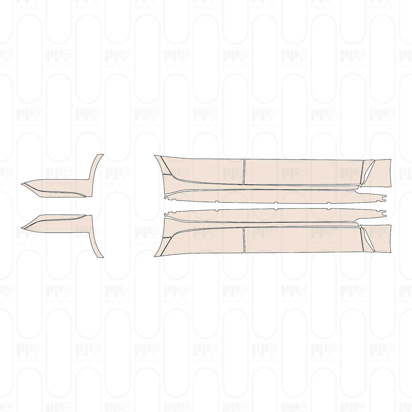 Pre-Cut PPF Cadillac CT5 V-Series Blakwing 2022