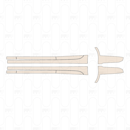 Pre-Cut PPF Cadillac CT6 2023